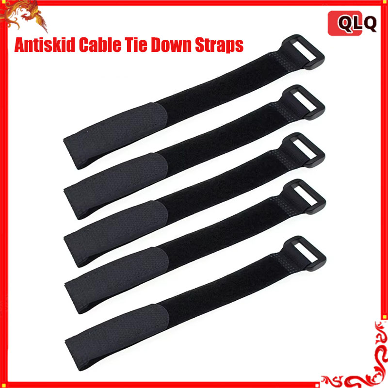 Drone Battery Strap - 5 pz/lotto Nero Durevole Antiscivolo Cavo