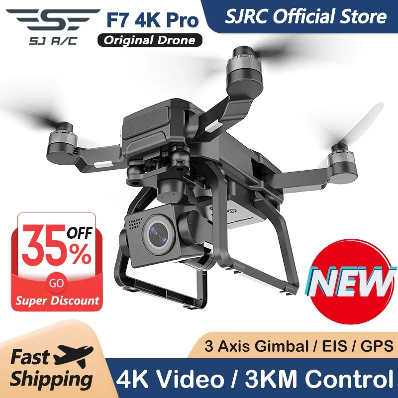 SJRC F7 4K PRO Drone con fotoc - Drone Gimbal recensione e prezzo